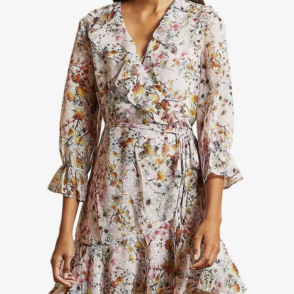 Ted Baker GRACYE Jasmine Floral Wrap Dress